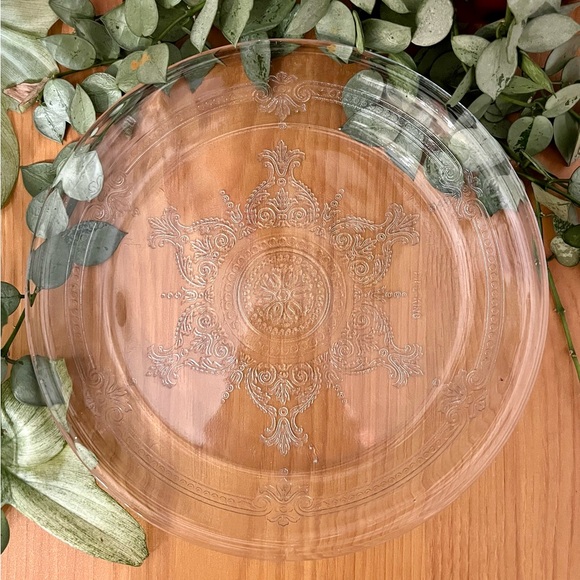 Fire King Vintage Philbe Sapphire Blue Pie Plate Circa 1940’s - Picture 6 of 9